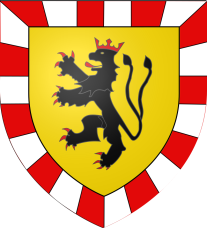 Wappen der Nürnberger Burggrafen aus dem Hause Raabs (1105-1191)