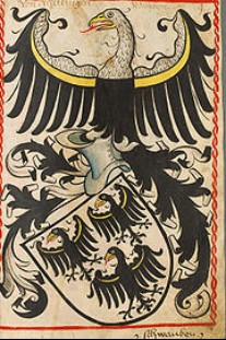 Wappen des Geschlechts von Gültlingen aus dem Scheiblerschen Wappenbuch