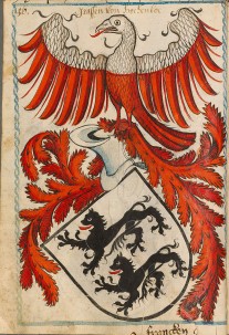 Wappen der Hohenlohe nach dem Scheiblerschen Wappenbuch