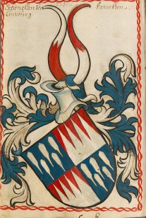 Wappen der Schenken von Limpurg aus Scheiblers Wappenbuch