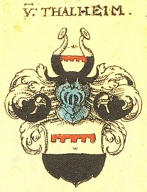 Wappen der Herren von Talheim, aus Siebmachers Wappenbuch