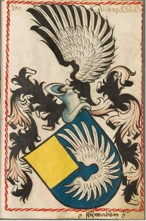 Wappen der Familie von Vellberg nach dem Scheiblerschen Wappenbuch