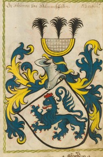 Wappen aus dem Scheiblerschen Wappenbuch (um 1450)