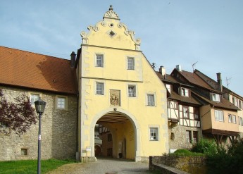 Würzburger Tor, nördlicher Zugang zur Altstadt