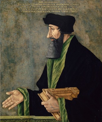 Hans Asper: Bildnis des Johannes Oekolampad, um 1531/1550 (Kunstmuseum Basel)