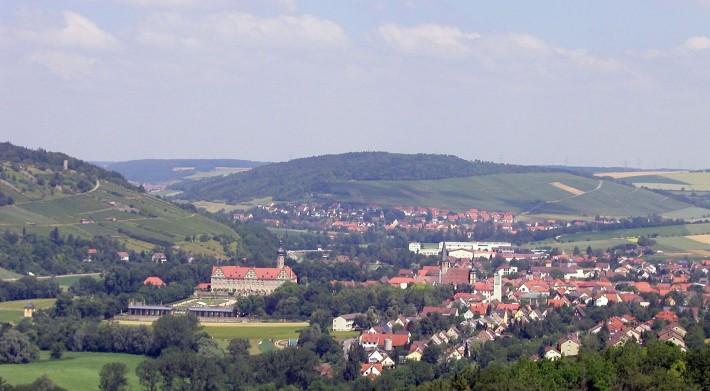 Blick auf Weikersheim