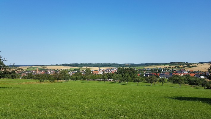 Blick auf Assamstadt