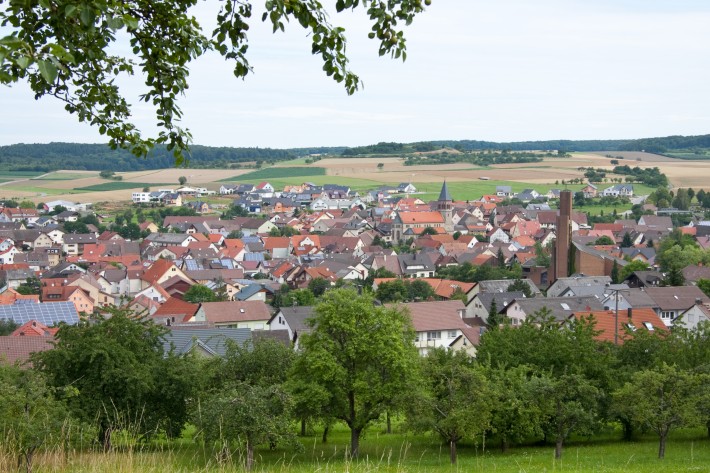 Blick auf Assamstadt