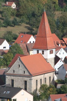 Die evangelische Pfarrkirche St. Georg und Nikolaus