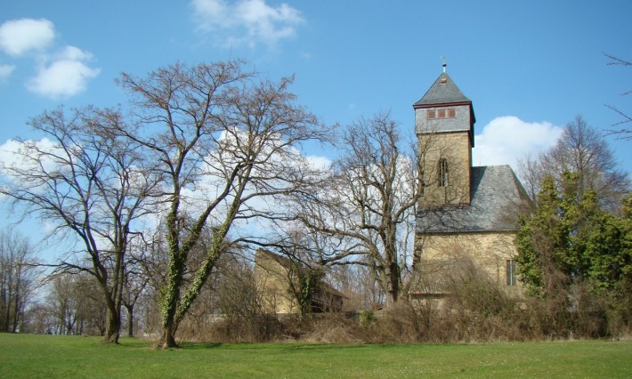 Historische Gebäude auf dem Ottilienberg