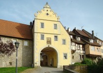 Würzburger Tor, nördlicher Zugang zur Altstadt