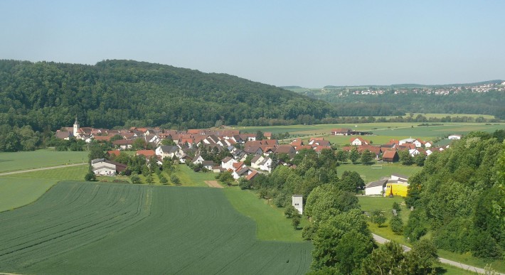 Blick nach Klepsau vom Altenberg