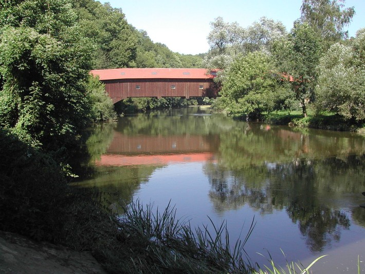 Holzarchenbrücke