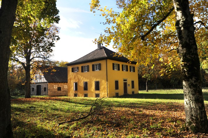 Einer von zwei heute noch erhaltenen der ursprünglich vier Pavillons