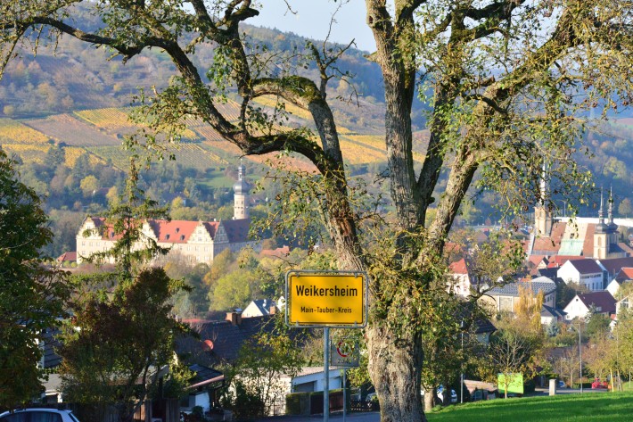 Blick auf Weikersheim