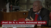 Interview 25 Jahre pro Region mit Prof. Dr. h. c. mult. Reinhold Würth und Frank Stroh