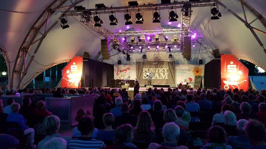 Poetry Slam auf der Gartenschau in Eppingen