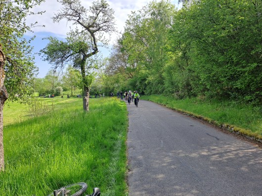 Auf dem Rad durch das Limpurger Land Auf dem Rad Richtung Bad Mergentheim
