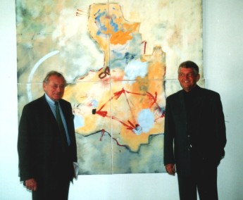 Prof. Dr. h.c. mult. Reinhold Würth und Frank Stroh