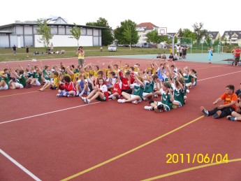 Siegerherung Handball